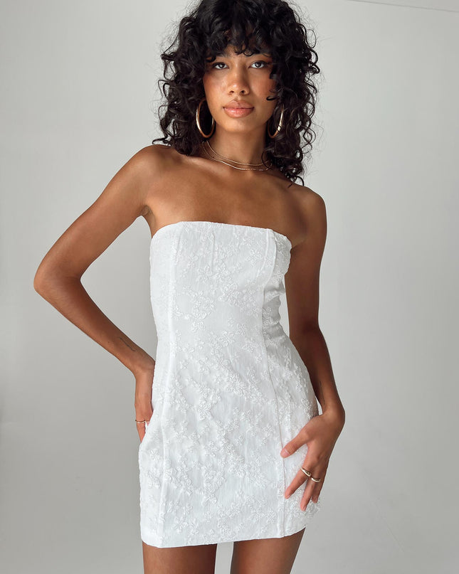 Anja Mini Dress White