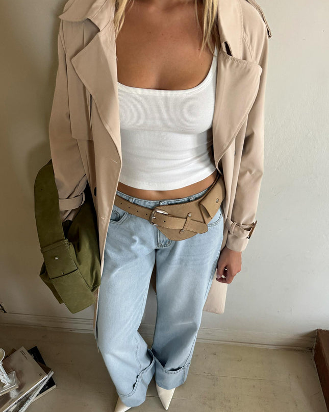 Westwind Trench Coat Natural