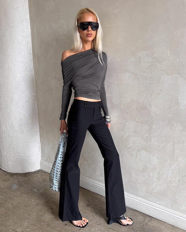 Kinkirk Flared Pants Black