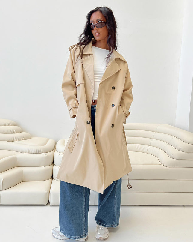 Westwind Trench Coat Natural