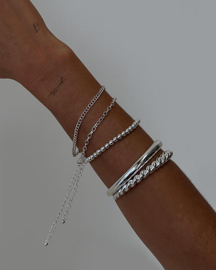 Cerena Bracelet Pack Silver