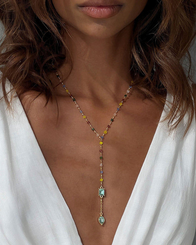 Chappell Y Necklace Gold