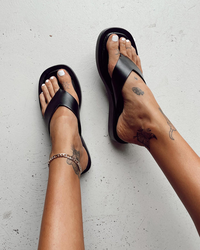 Tampa Sandals Black