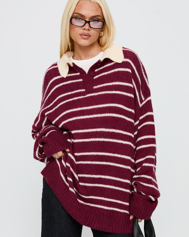 Rising Sun Jersey Crimson