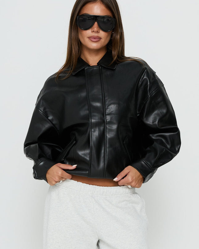 Kenny Bomber Jet Black