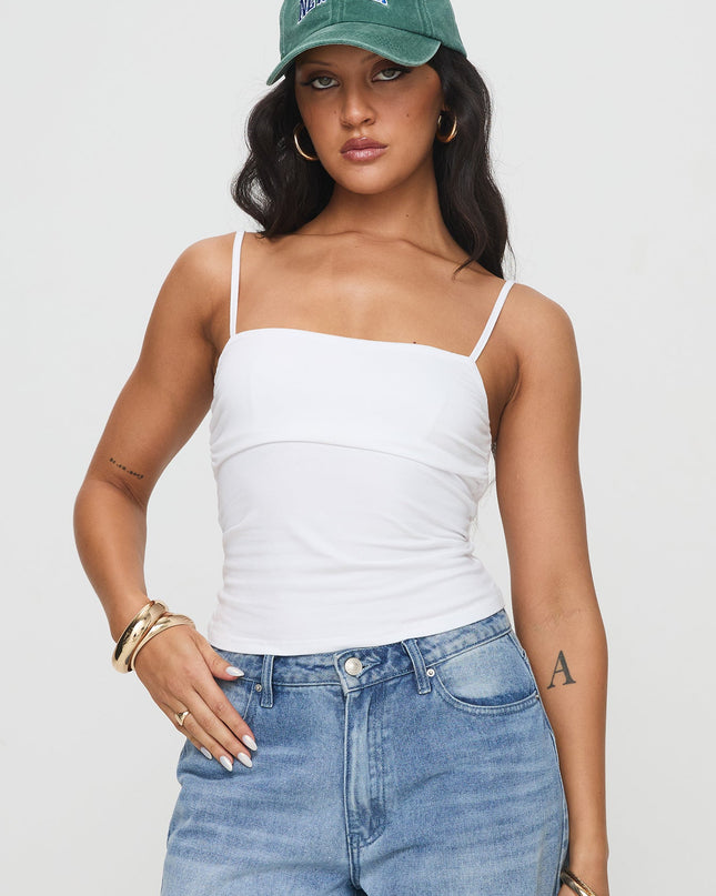 Race My Mind Top White