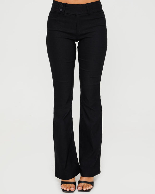 Kinkirk Flared Pants Black