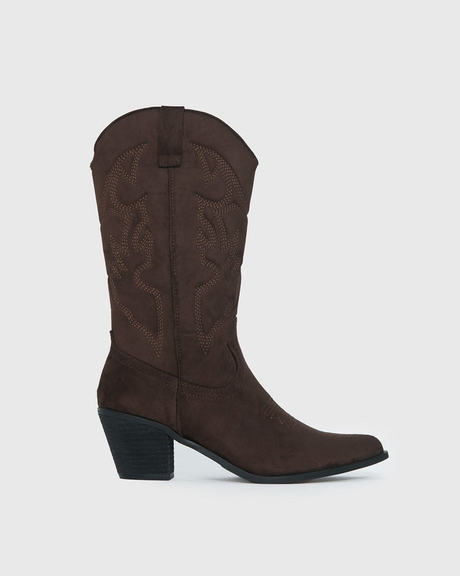 Therapy Clayton Boots Chocolate