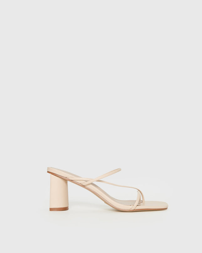 The Becka Heels Beige
