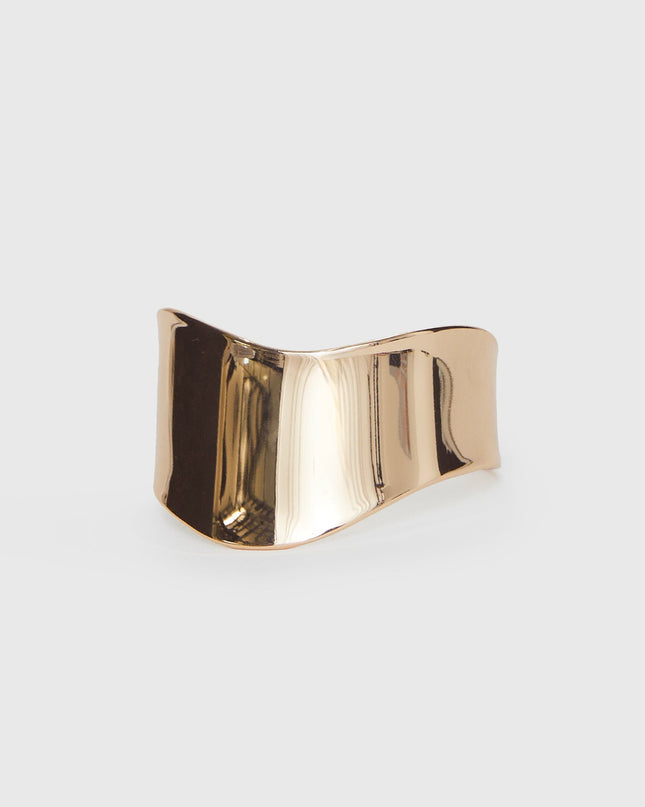 Manhattan Girl Cuff Gold