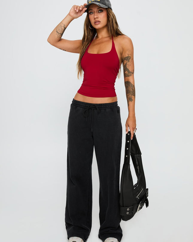 Ezekiel Nylon Top Red