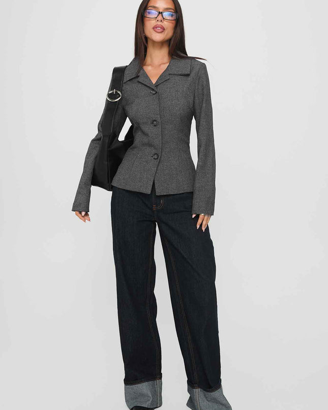 Holley Tweedle Jacket Grey
