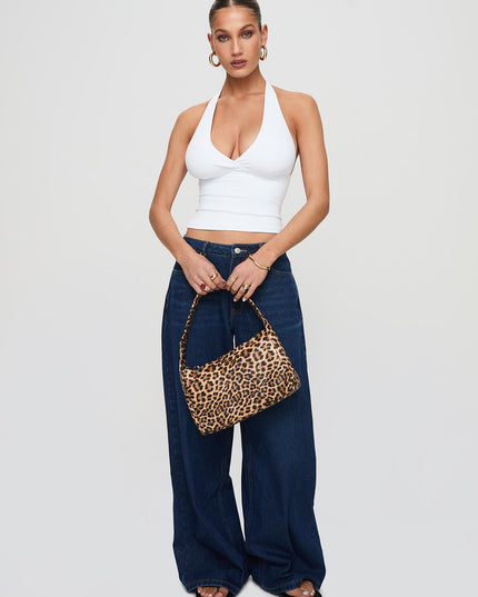 Whimsy Halter Top White