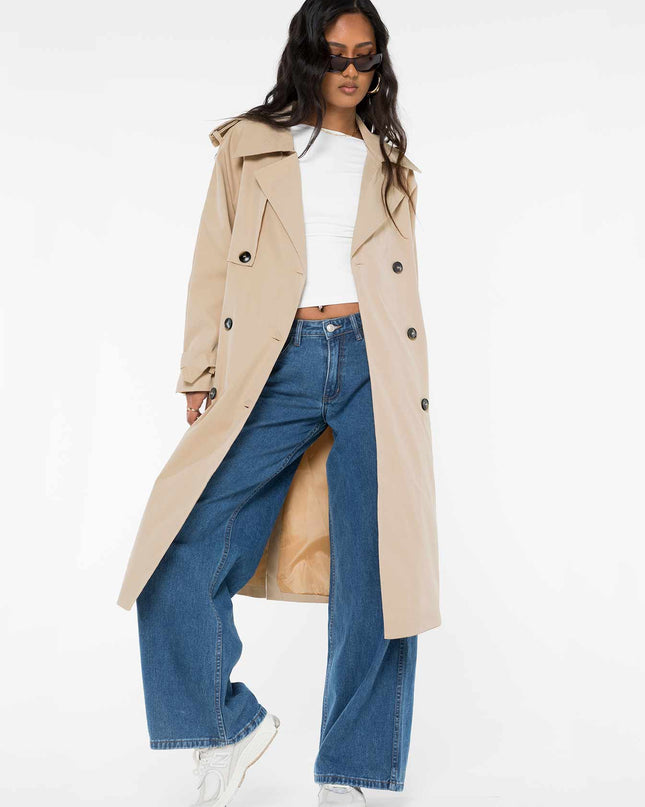 Westwind Trench Coat Natural