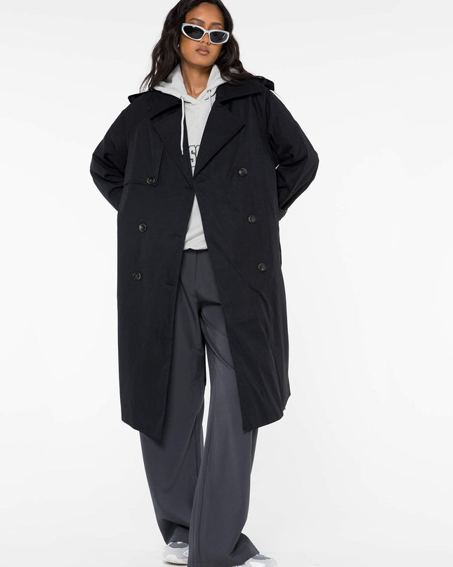 Westwind Trench Coat Black