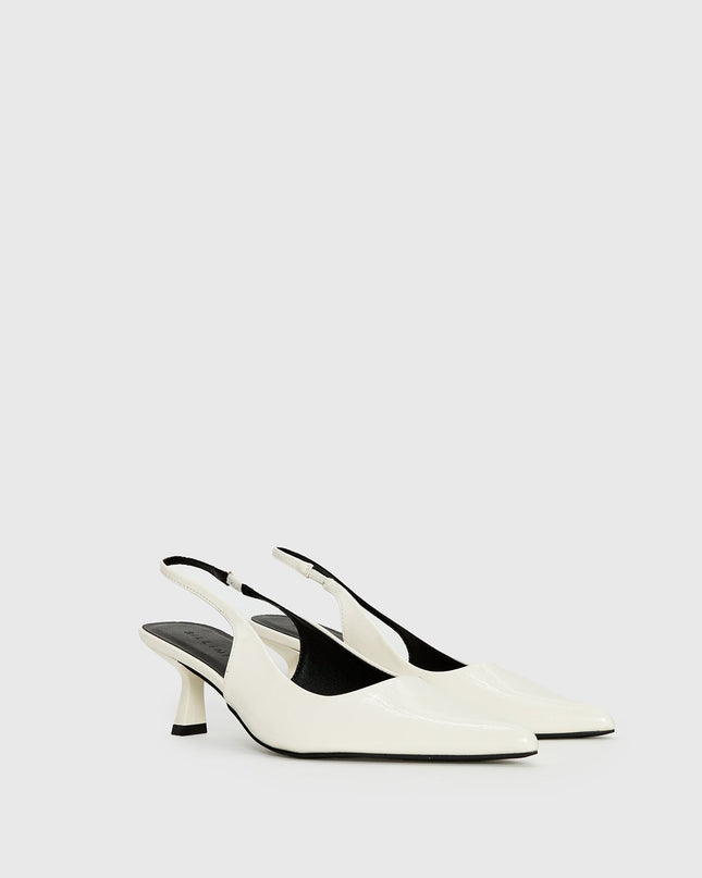 Billini Ayla Pointed Toe Heels Bone
