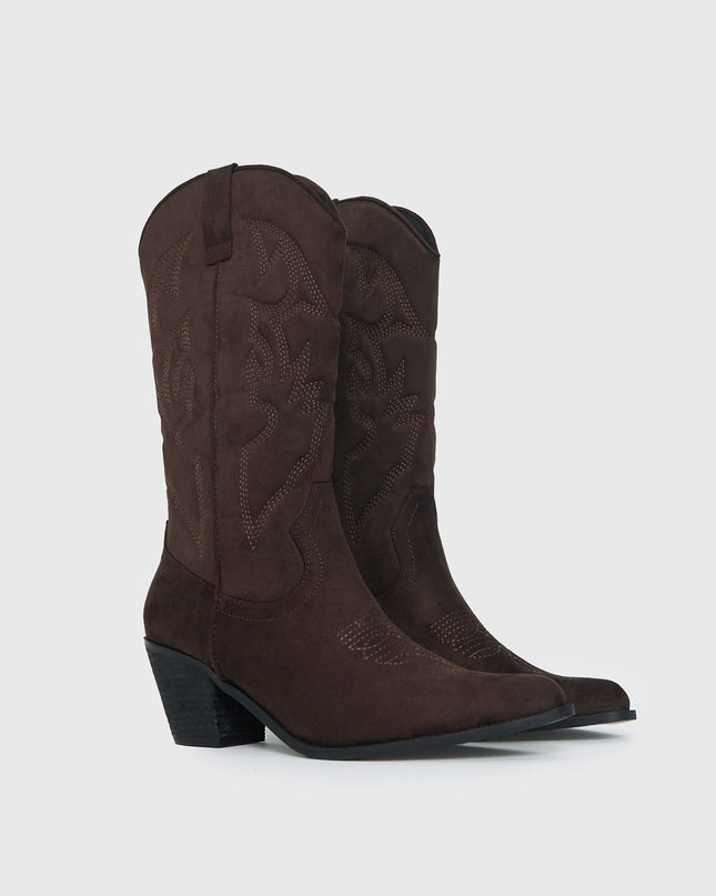 Therapy Clayton Boots Chocolate