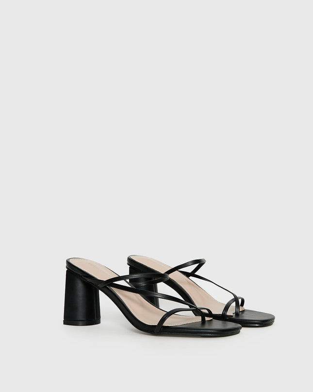 The Becka Heels Black