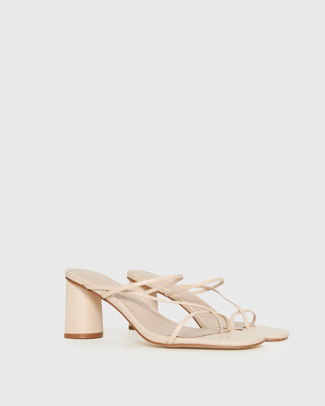The Becka Heels Beige