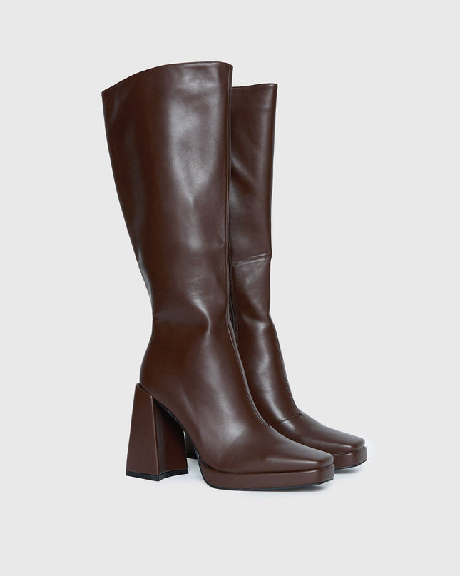 Montgomery Boots Matte Brown