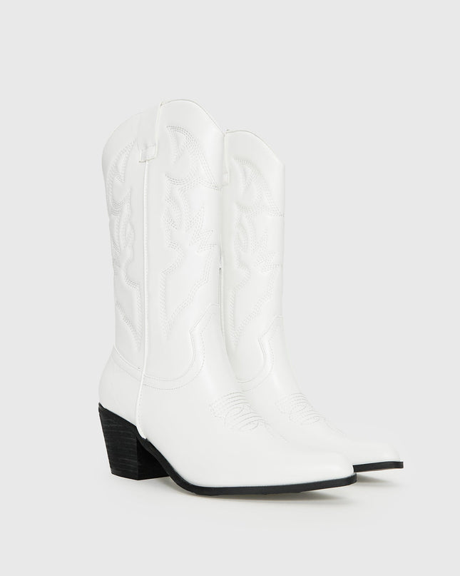 Therapy Clayton Boots White