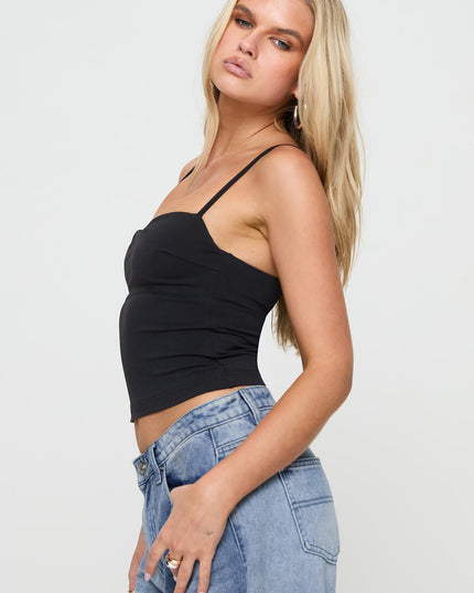 Evanda Top Black