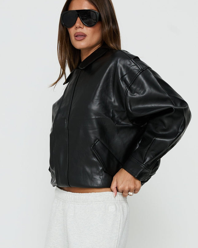 Kenny Bomber Jet Black