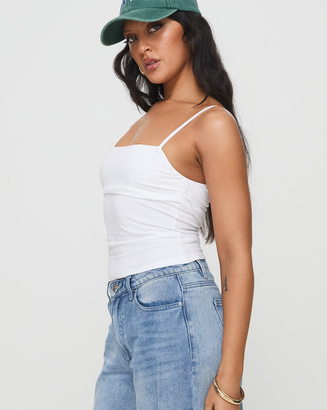 Race My Mind Top White