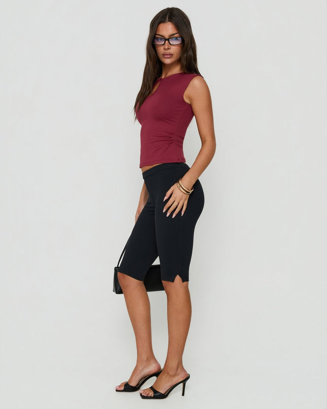 Daily Define Capri Pants Black