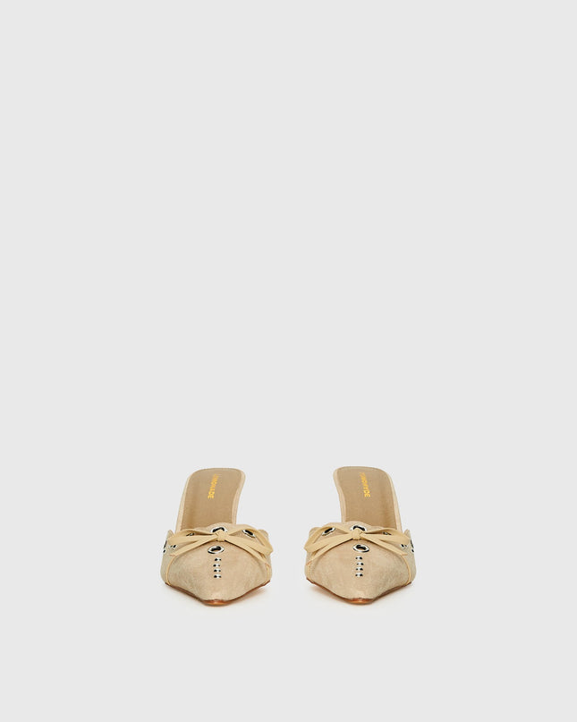 Charisma Pointed Toe Heels Taupe