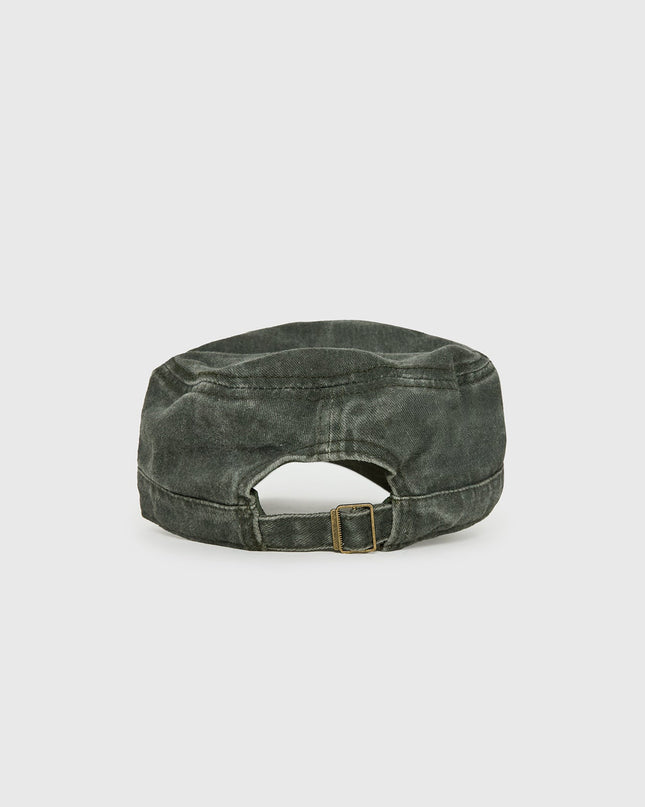Odera Military Cap Washed Khaki