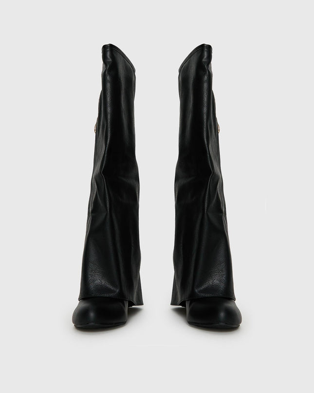 Ritz Knee High Boots Black