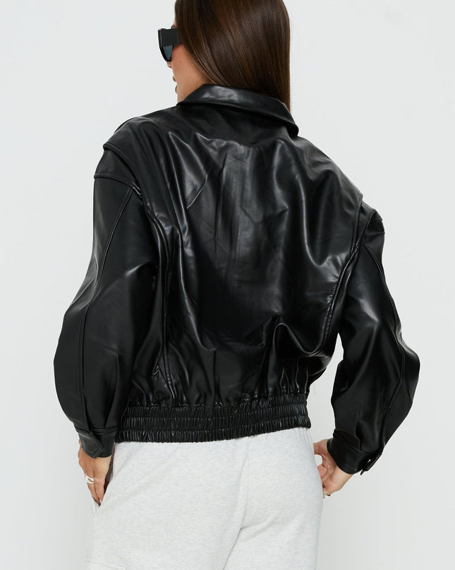 Kenny Bomber Jet Black