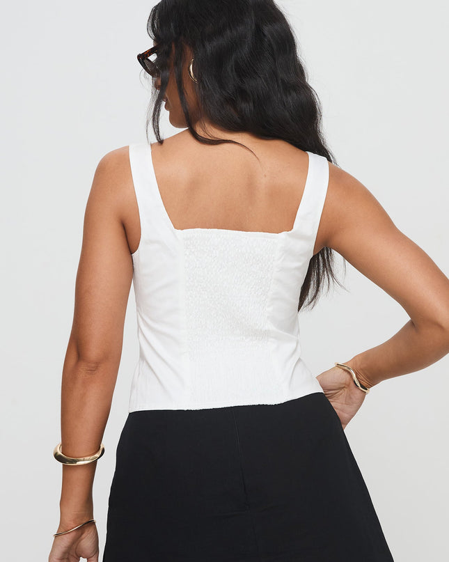 Effortless Top White