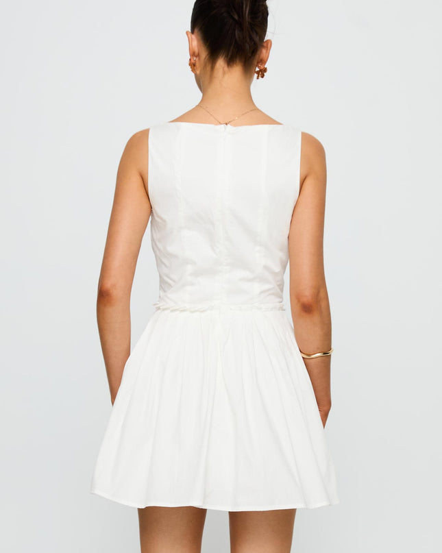 Wild Ideas Mini Dress White