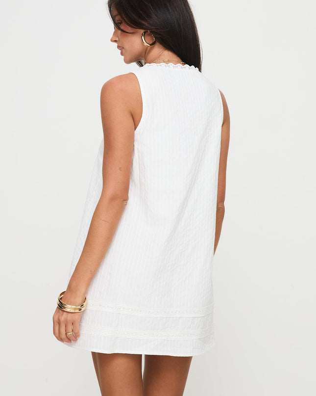Alanah Mini Dress White