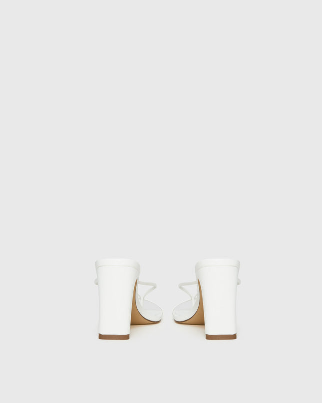 Billini Silas Heels White