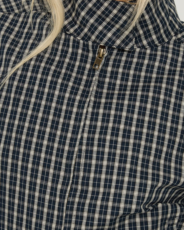 Aura Jacket Navy / Lemon Plaid