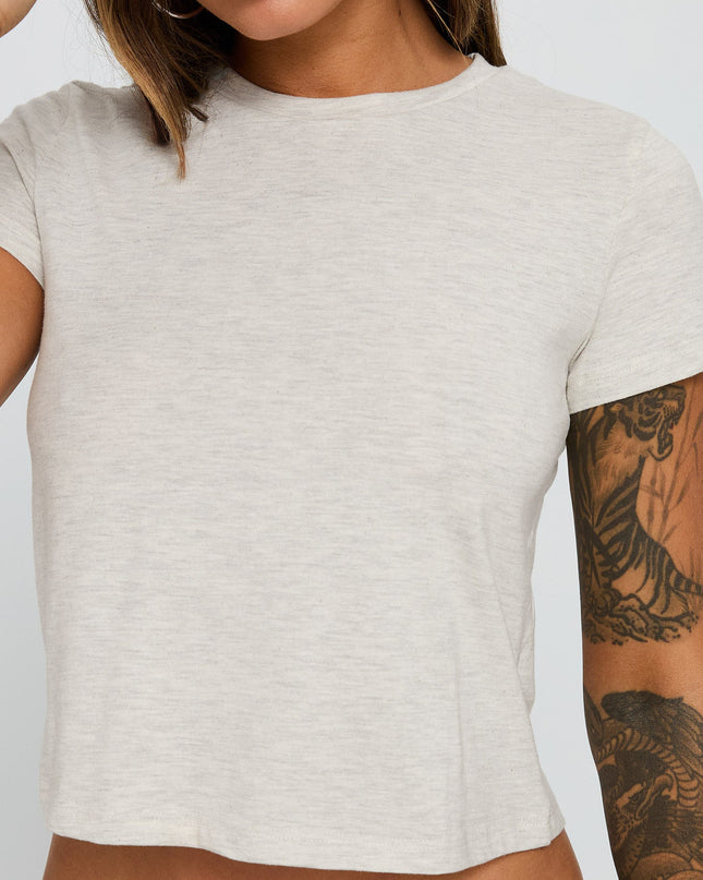 Micah Tee Grey Marle