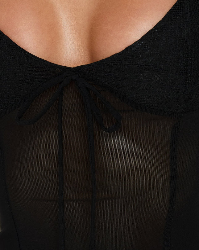 Quani Lace Top Black