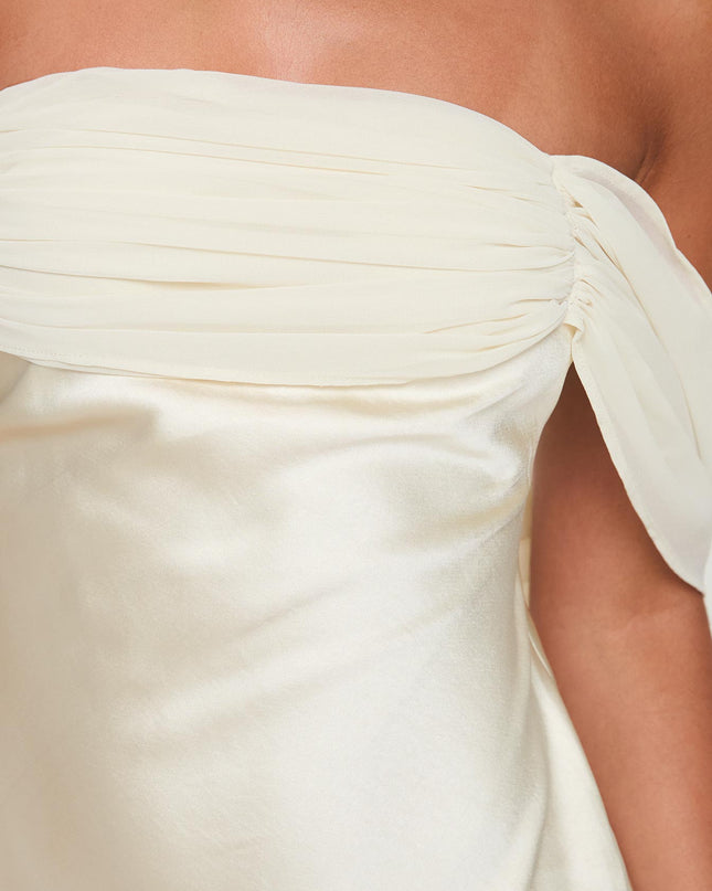 Adoration Mini Dress Cream