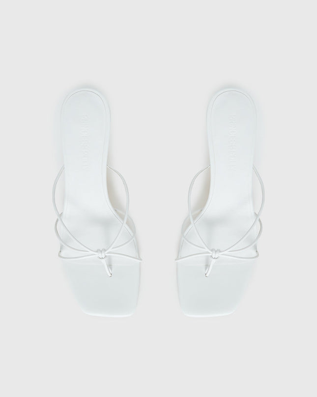 Avedon Heels White