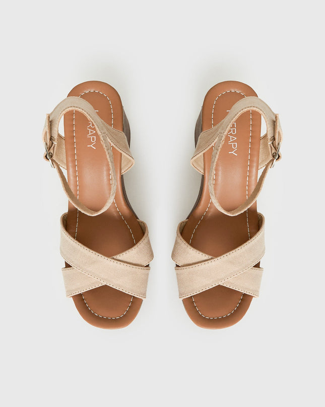 Therapy Camellia Heels Cashew