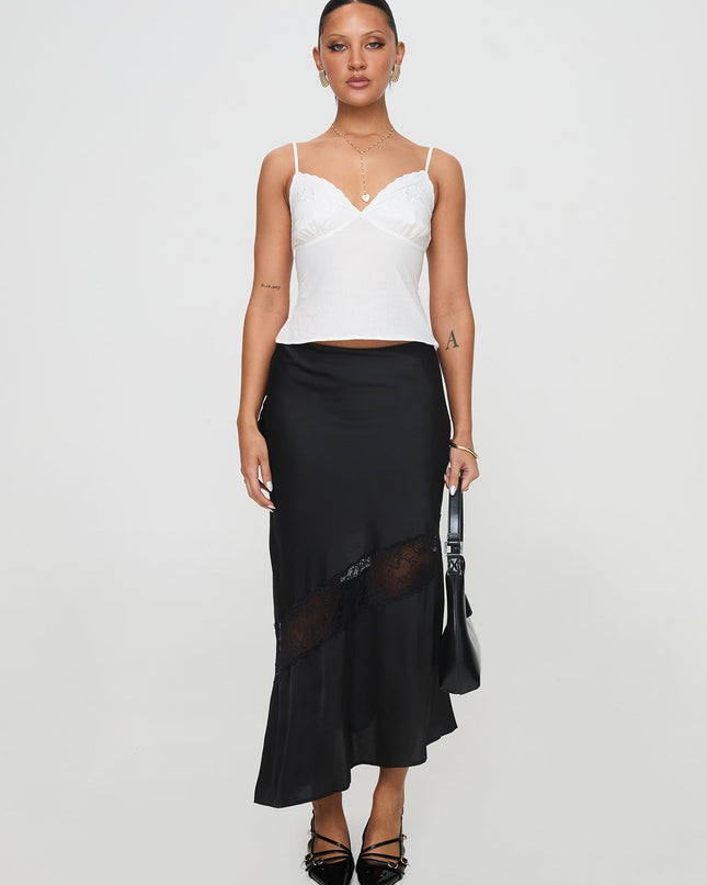 Aruba Embroidered Cami White