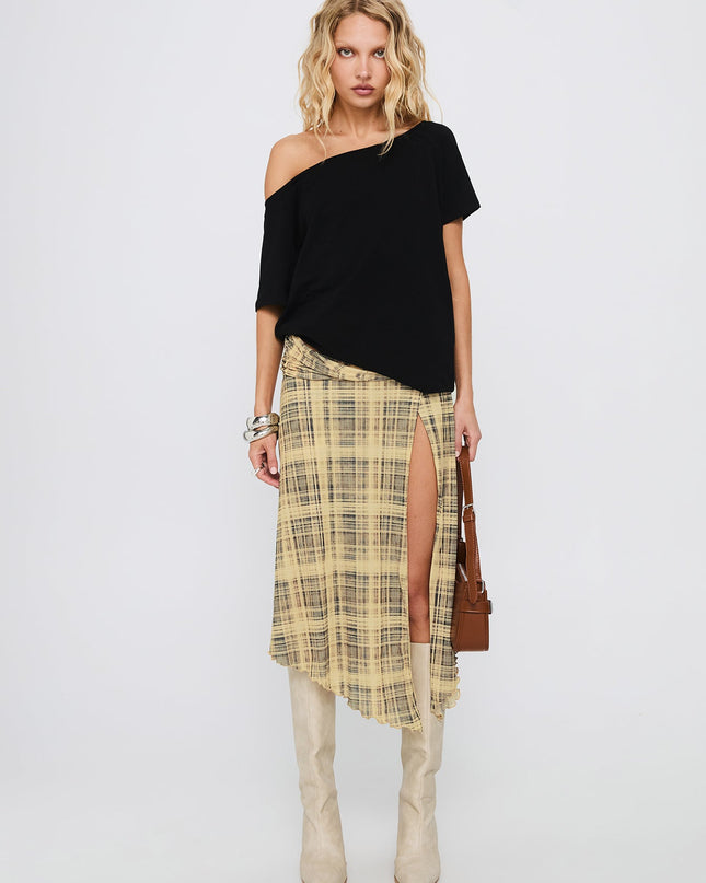 Icon Baby Off Shoulder Top Black