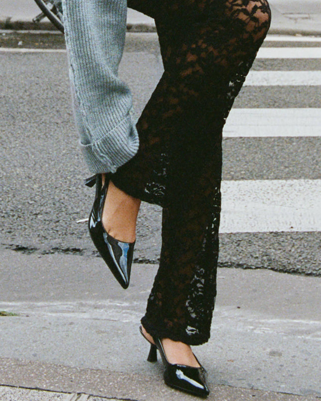 Billini Ayla Pointed Toe Heels Black