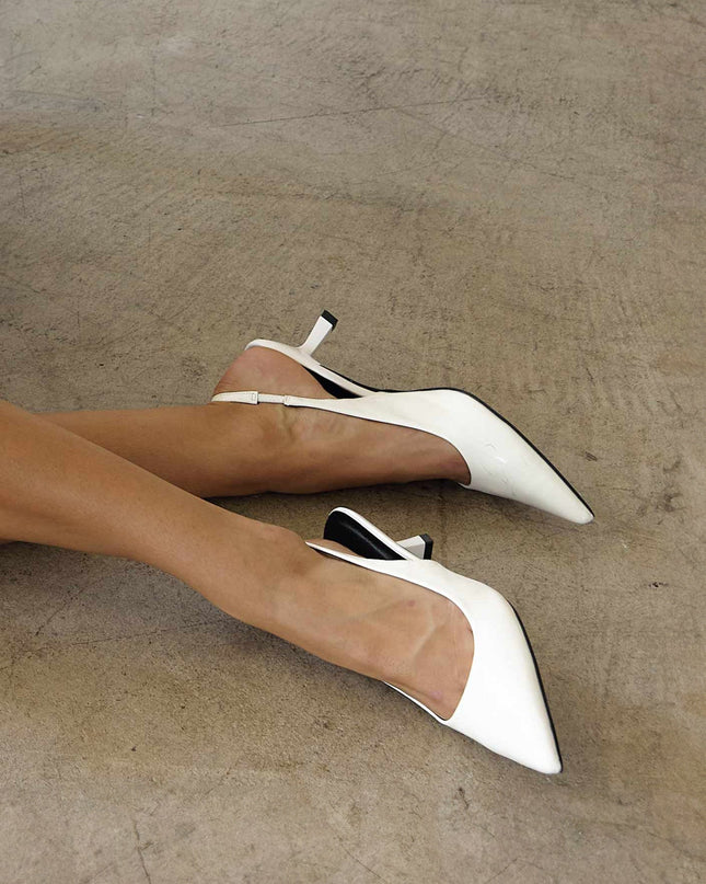 Billini Ayla Pointed Toe Heels Bone