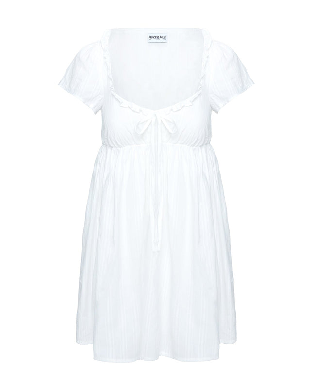 Monsterrat Mini Dress White